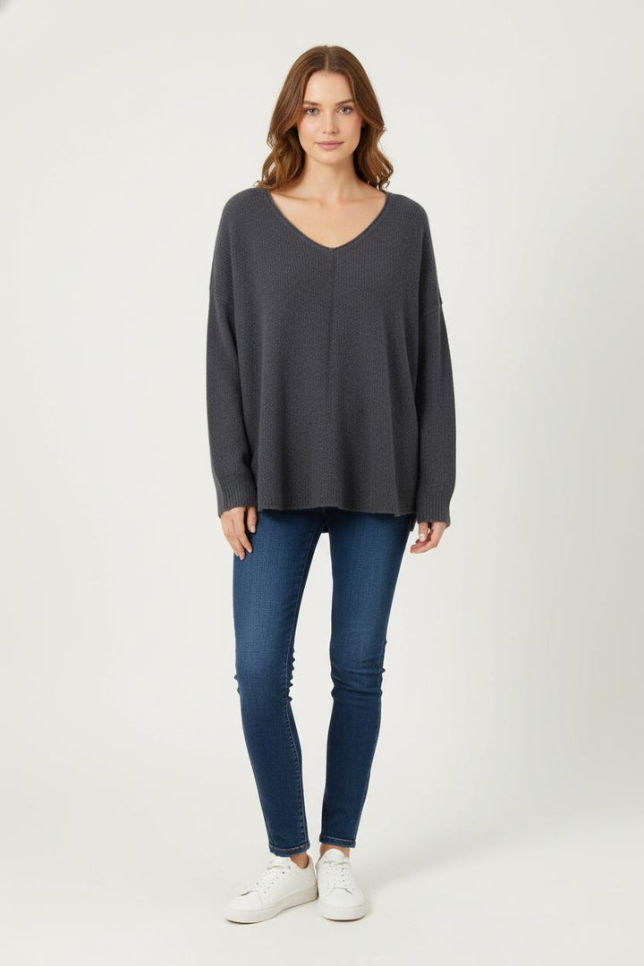 Pull Bleu - Taille L/40 de la marque American Vintage | PARAD33899 - Vendu par Paradigme - Image 1
