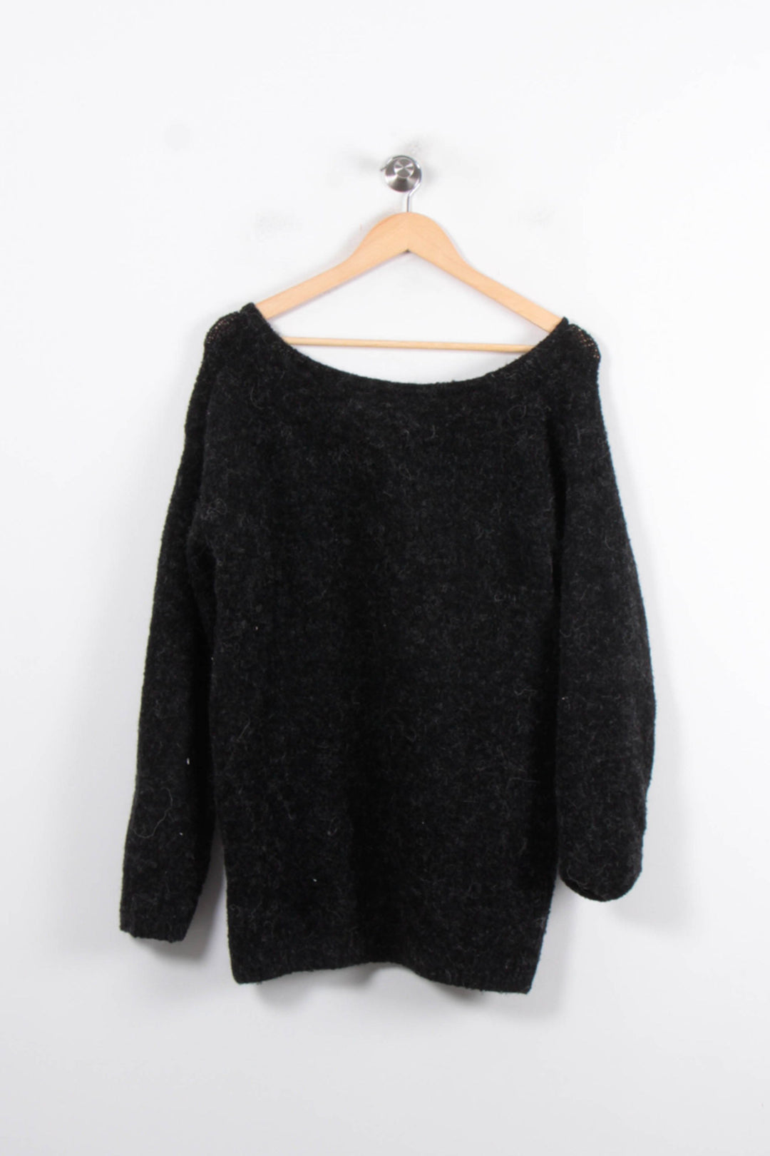 Pull Noir - Taille L/40 de la marque American Vintage | PARAD33901 - Vendu par Paradigme - Image 4