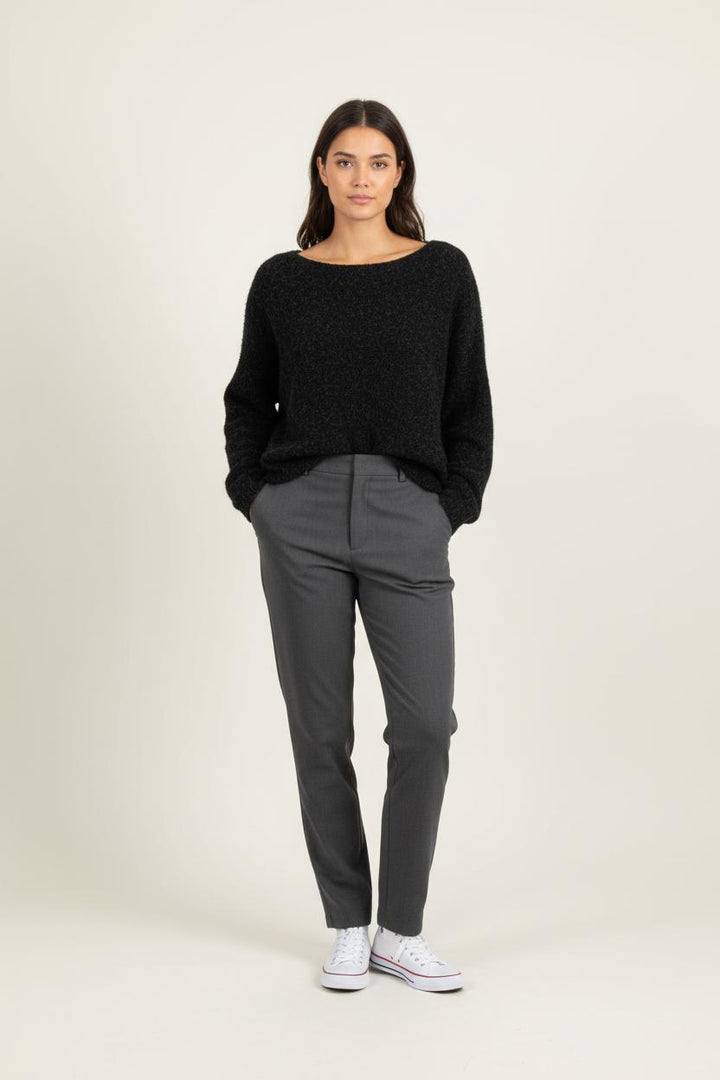 Pull Noir - Taille L/40 de la marque American Vintage | PARAD33901 - Vendu par Paradigme - Image 1