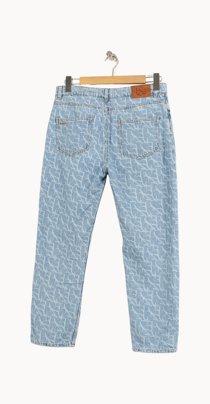 Jean Bleu - Taille M/38 de la marque ba&sh | PARAD33914 - Vendu par Paradigme - Image 4