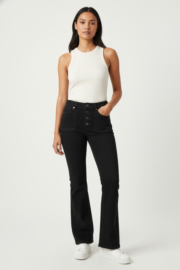Jean Noir - Taille L/40 de la marque Maje | PARAD33917 - Vendu par Paradigme - Image 1