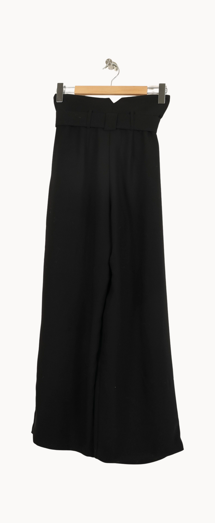 Pantalon Palazzo Noir - Taille S/36 de la marque Tara Jarmon | PARAD33919 - Vendu par Paradigme - Image 4