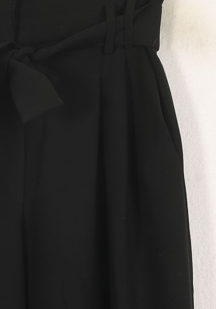 Pantalon Palazzo Noir - Taille S/36 de la marque Tara Jarmon | PARAD33919 - Vendu par Paradigme - Image 3