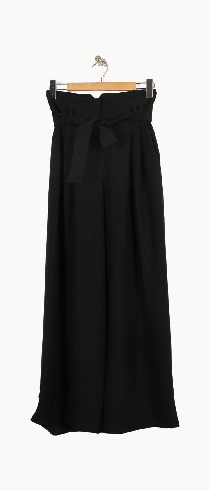 Pantalon Palazzo Noir - Taille S/36 de la marque Tara Jarmon | PARAD33919 - Vendu par Paradigme - Image 2