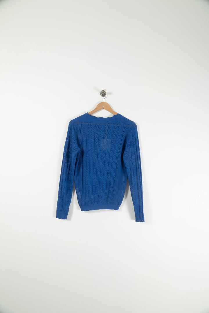 Pull Bleu - Taille XS/34 de la marque Imprevu | PARAD33956 - Vendu par Paradigme - Image 3