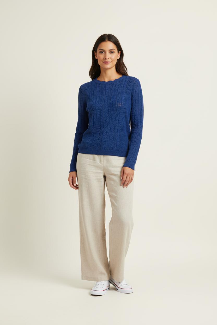 Pull Bleu - Taille XS/34 de la marque Imprevu | PARAD33956 - Vendu par Paradigme - Image 1