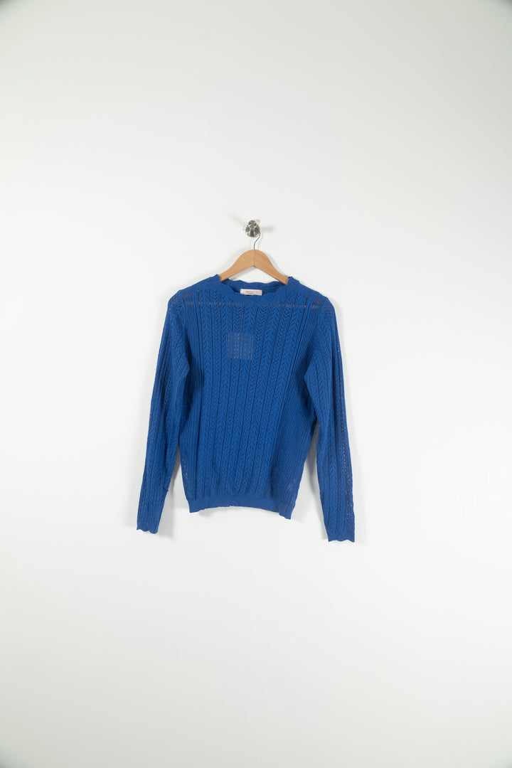 Pull Bleu - Taille XS/34 de la marque Imprevu | PARAD33956 - Vendu par Paradigme - Image 2