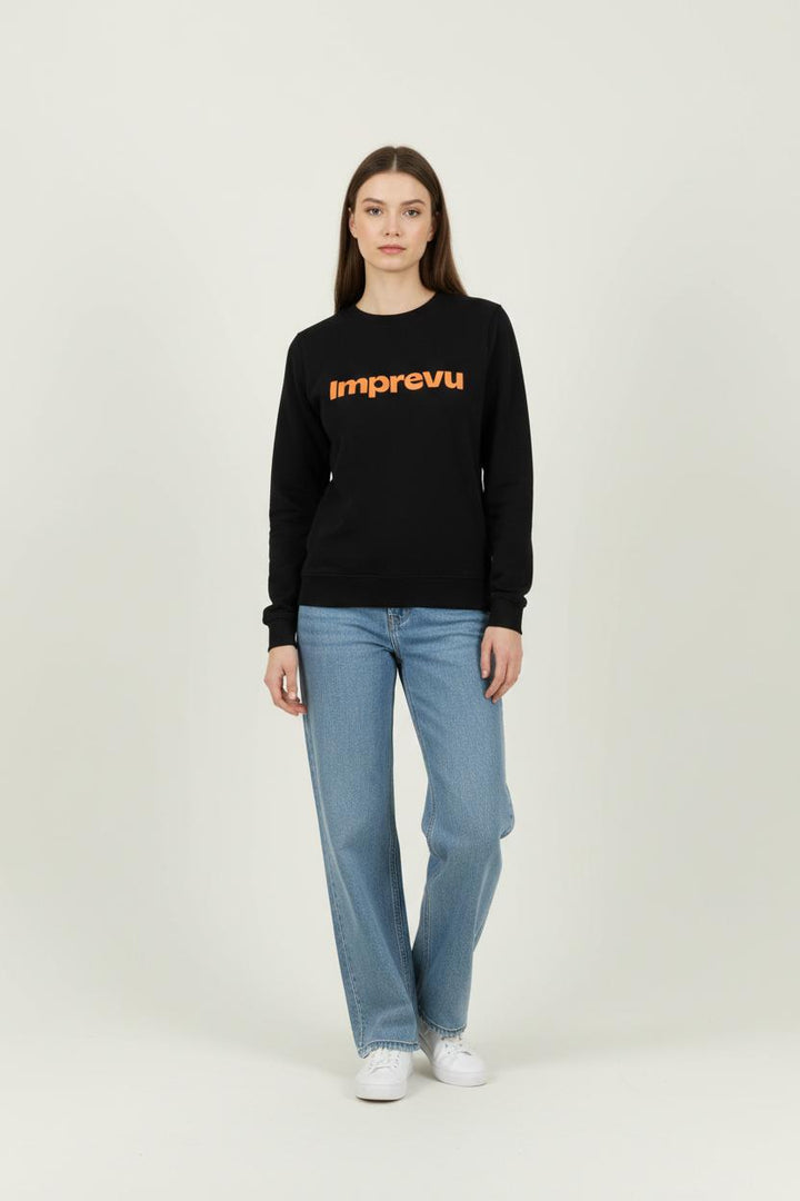 Sweat Noir - Taille S/36 de la marque Imprevu | PARAD33969 - Vendu par Paradigme - Image 1