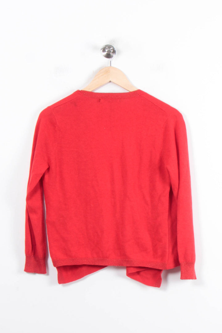 Cardigan Rouge - Taille XS/34 de la marque Bérénice | PARAD33981 - Vendu par Paradigme - Image 4