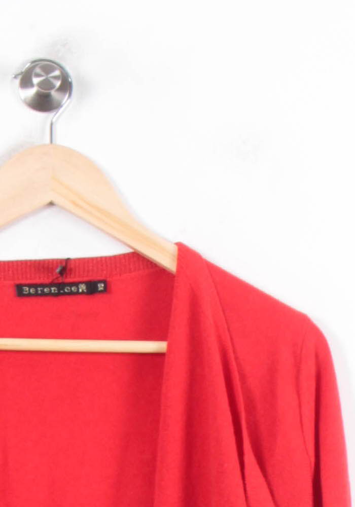 Cardigan Rouge - Taille XS/34 de la marque Bérénice | PARAD33981 - Vendu par Paradigme - Image 3