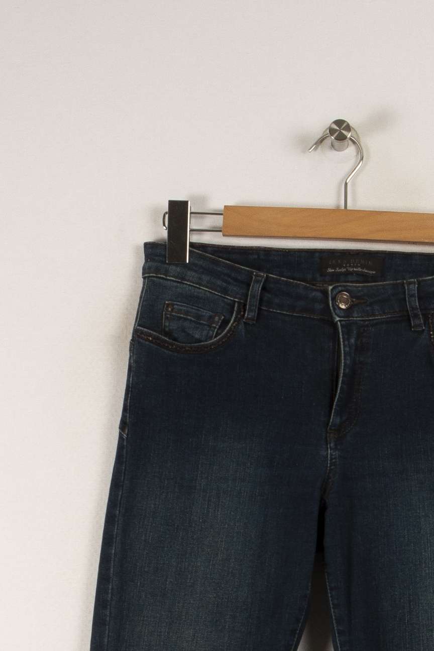 Jean Bleu - Taille M/38 de la marque IKKS | PARAD34002 - Vendu par Paradigme - Image 2