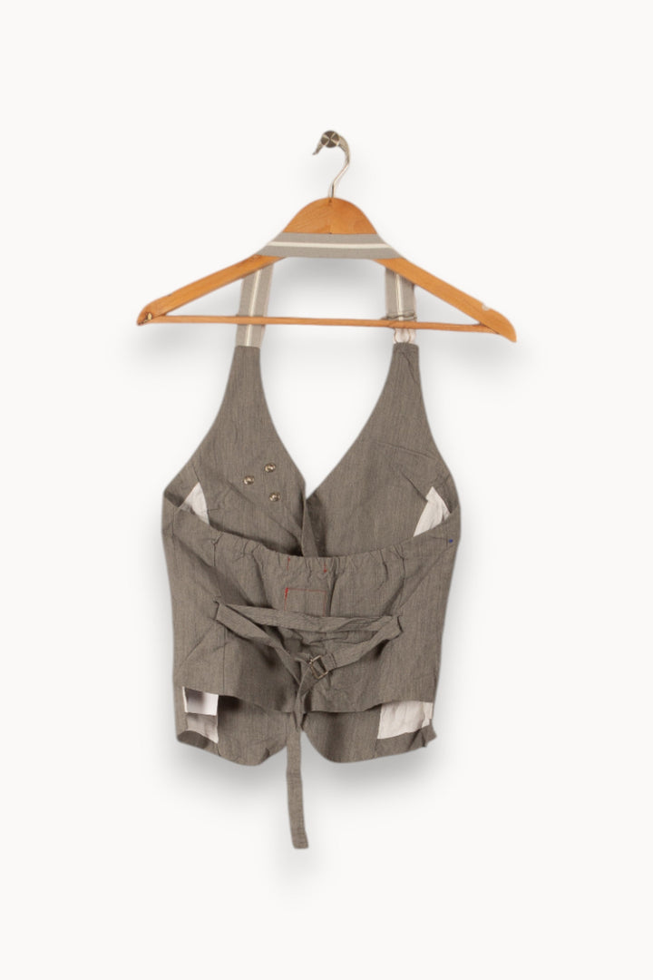 Top gris - Taille S/36 de la marque IKKS | PARAD34013 - Vendu par Paradigme - Image 3