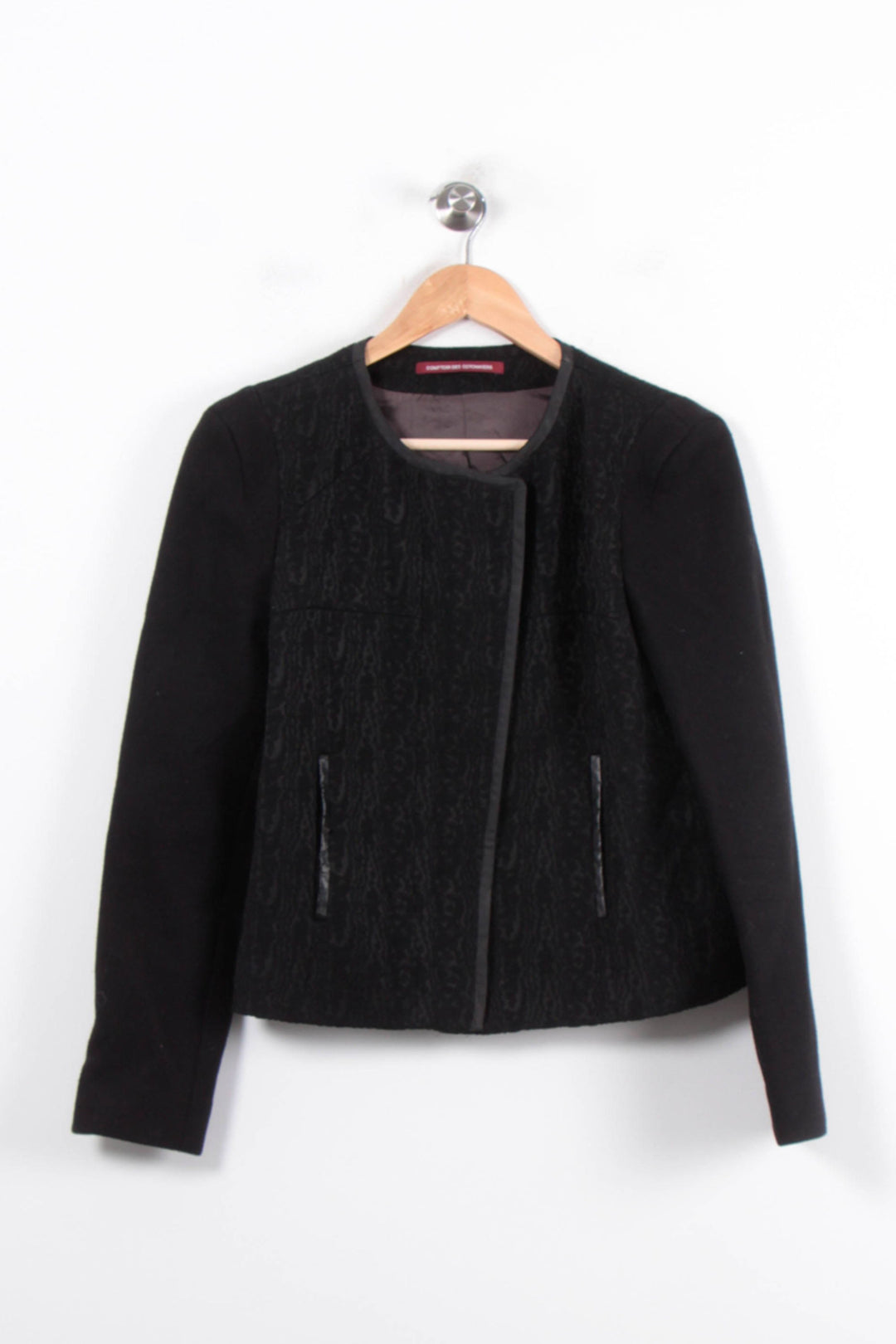 Veste Noire - Taille L/40 de la marque Comptoir des Cotonniers | PARAD34022 - Vendu par Paradigme - Image 2