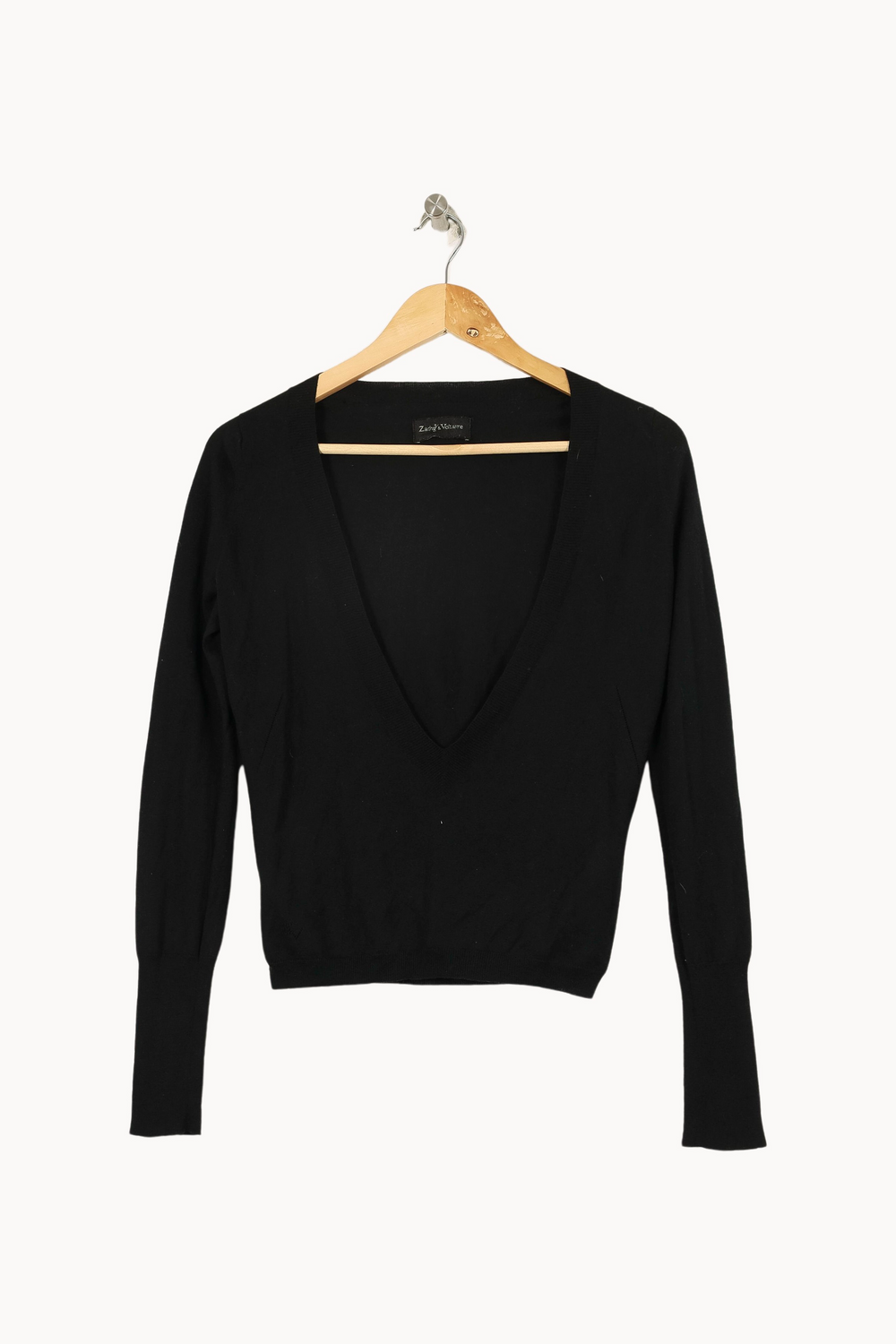 Pull Noir - Taille S/36 de la marque Zadig&Voltaire | PARAD34028 - Vendu par Paradigme - Image 2
