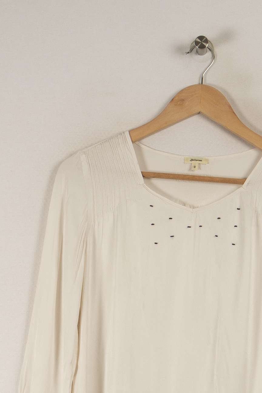Blouse blanche - Taille S/36 de la marque Bellerose | PARAD34032 - Vendu par Paradigme - Image 2