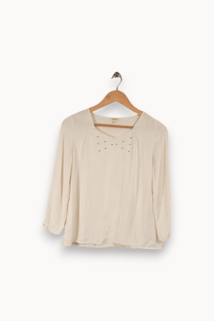 Blouse blanche - Taille S/36 de la marque Bellerose | PARAD34032 - Vendu par Paradigme - Image 1
