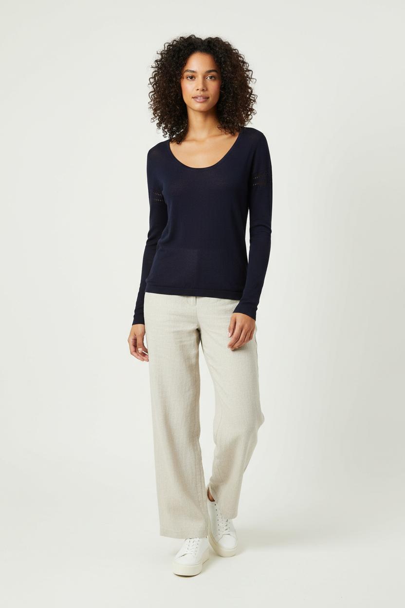 Pull Bleu - Taille S/36 de la marque Ekyog | PARAD34033 - Vendu par Paradigme - Image 1