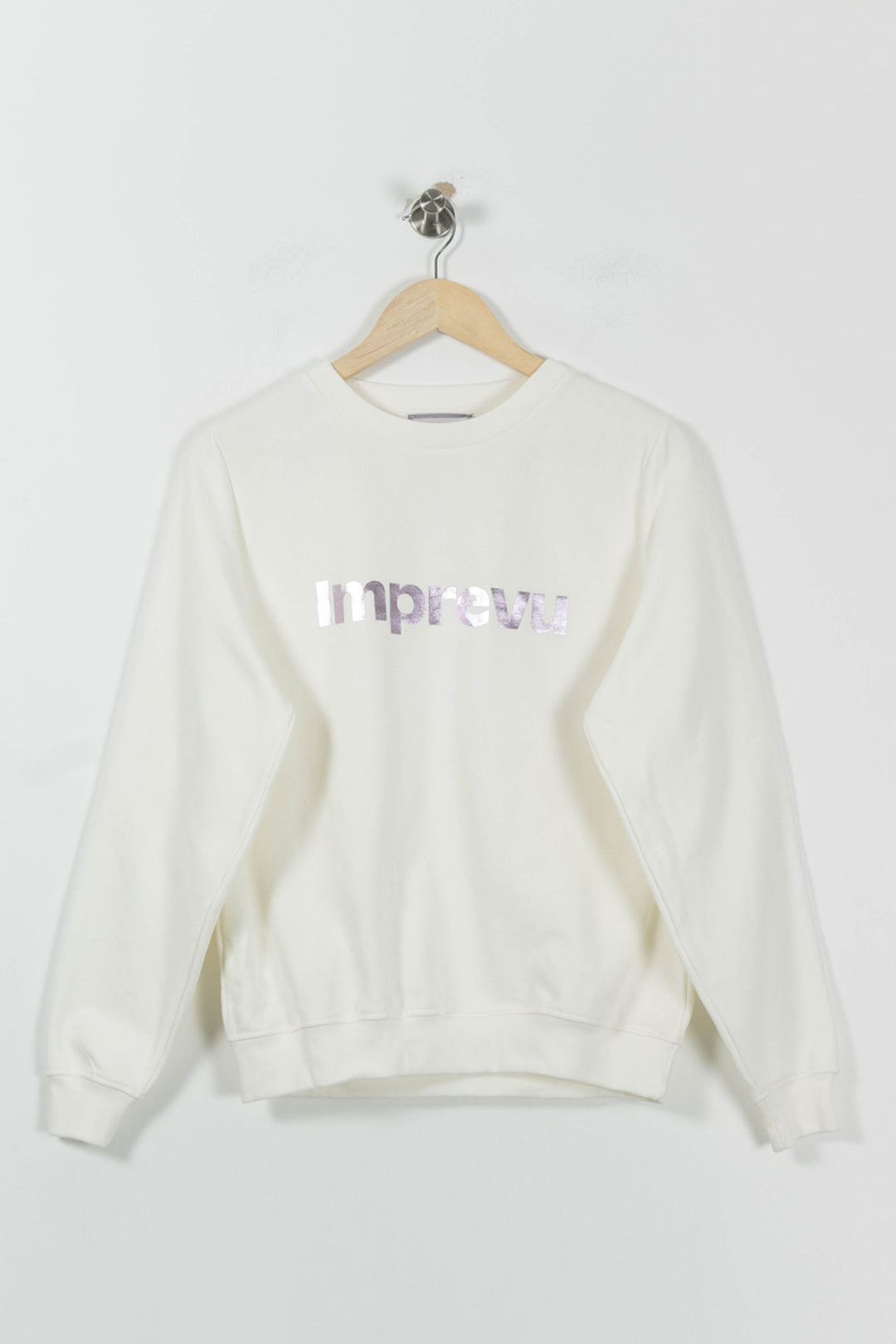 Sweat Beige - Taille M/38 de la marque Imprevu | PARAD34037 - Vendu par Paradigme - Image 2