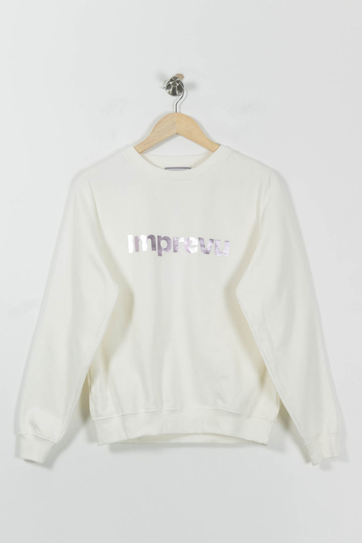 Sweat Beige - Taille M/38 de la marque Imprevu | PARAD34037 - Vendu par Paradigme - Image 2