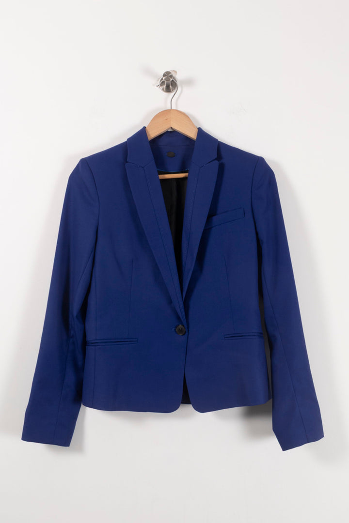Blazer Bleu - Taille S/36 de la marque Comptoir des Cotonniers | PARAD34040 - Vendu par Paradigme - Image 2