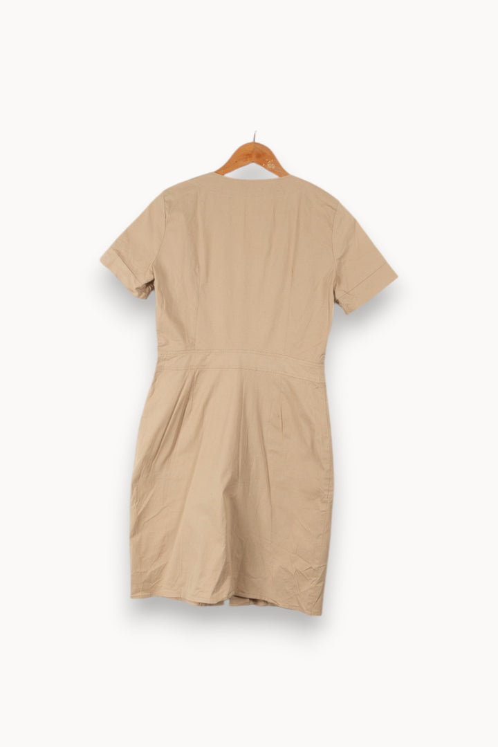 Robe beige - Taille M/38 de la marque ZAPA | PARAD34043 - Vendu par Paradigme - Image 3