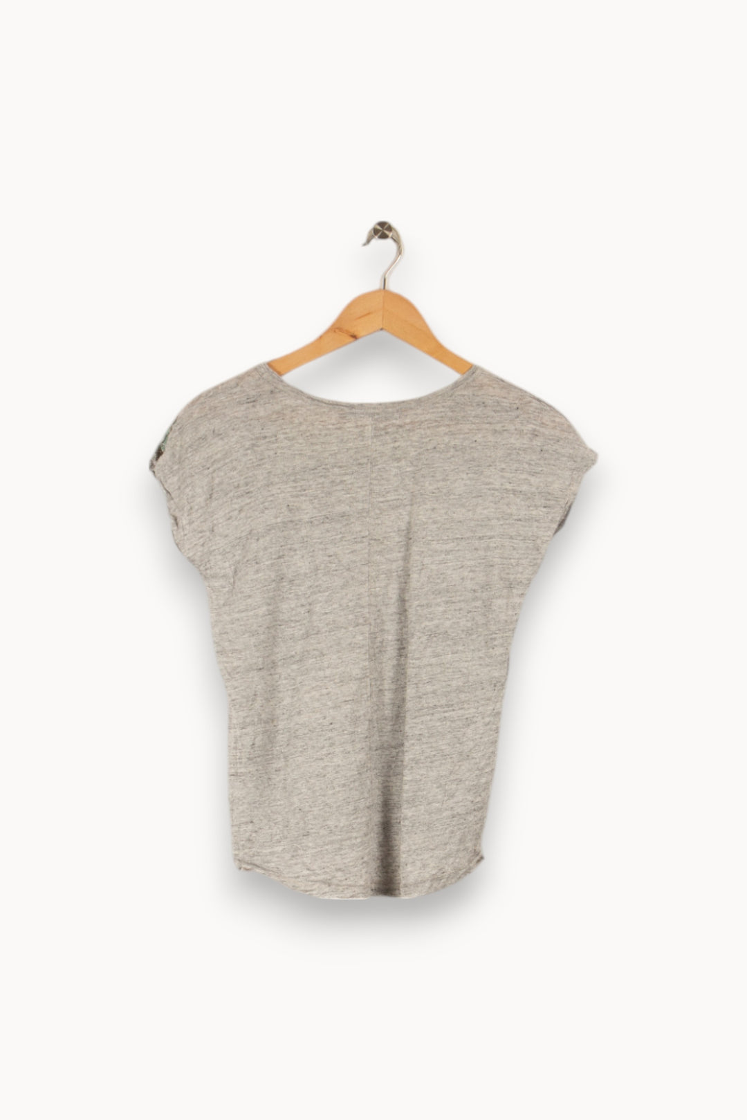 T-shirt Gris - Taille XS/34 de la marque Comptoir des Cotonniers | PARAD34046 - Vendu par Paradigme - Image 3