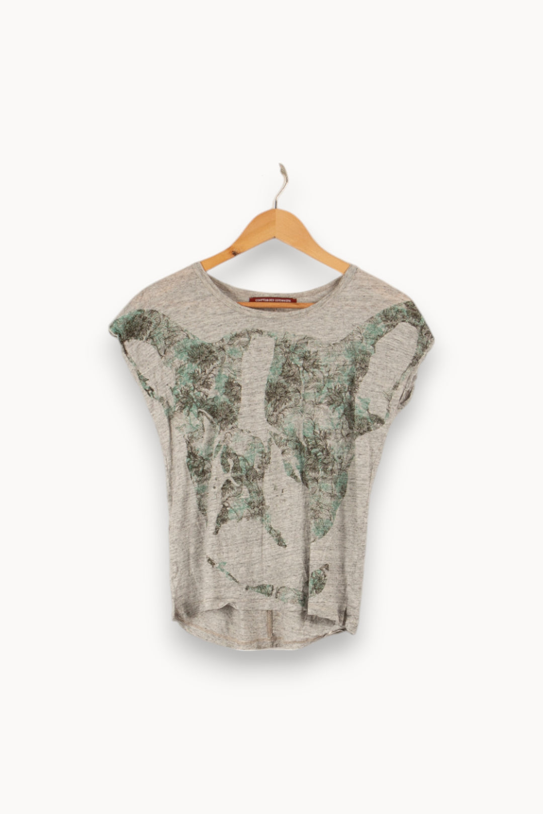 T-shirt Gris - Taille XS/34 de la marque Comptoir des Cotonniers | PARAD34046 - Vendu par Paradigme - Image 1