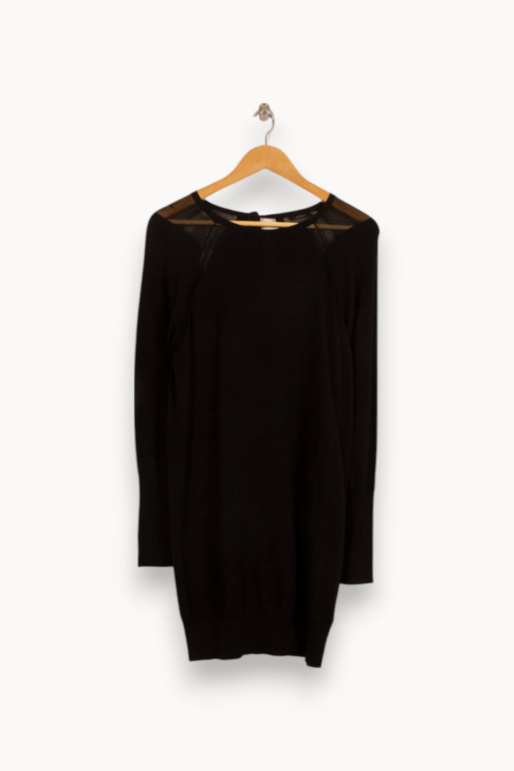Robe Pull Noire - Taille M/38 de la marque IKKS | PARAD34064 - Vendu par Paradigme - Image 2