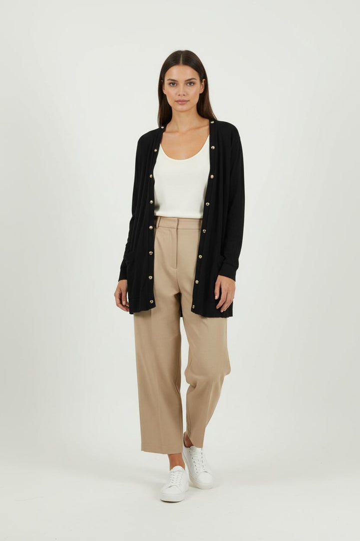 Cardigan Noir - Taille S/36 de la marque Sandro | PARAD34079 - Vendu par Paradigme - Image 1