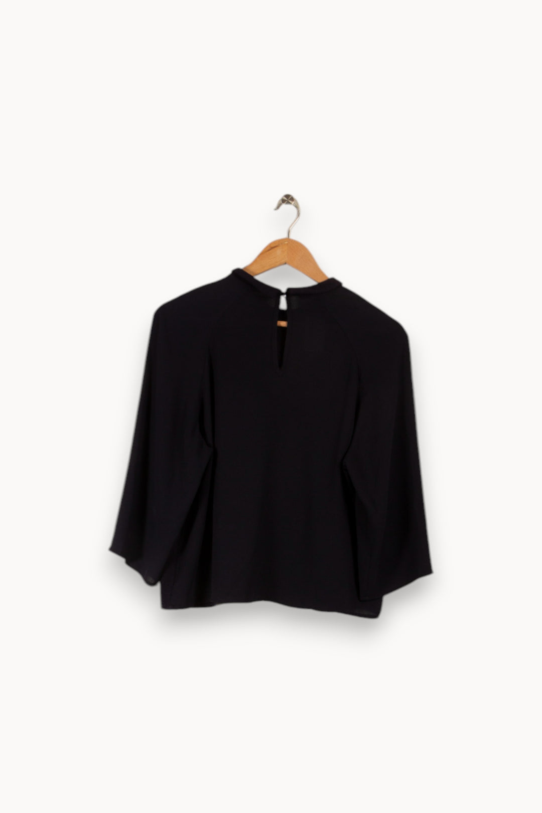 Blouse bleue marine - Taille S/36 de la marque La Fée Maraboutée | PARAD34081 - Vendu par Paradigme - Image 3