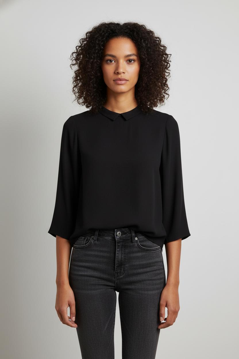 Blouse bleue marine - Taille S/36