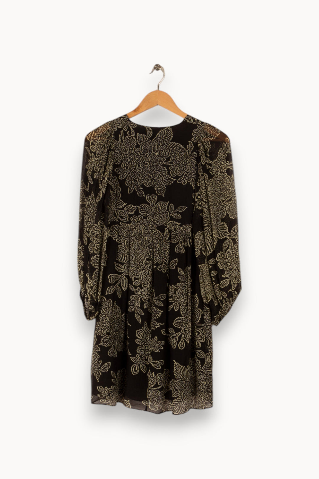 Robe noire - Taille XS/34 de la marque Vanessa Bruno | PARAD34082 - Vendu par Paradigme - Image 3