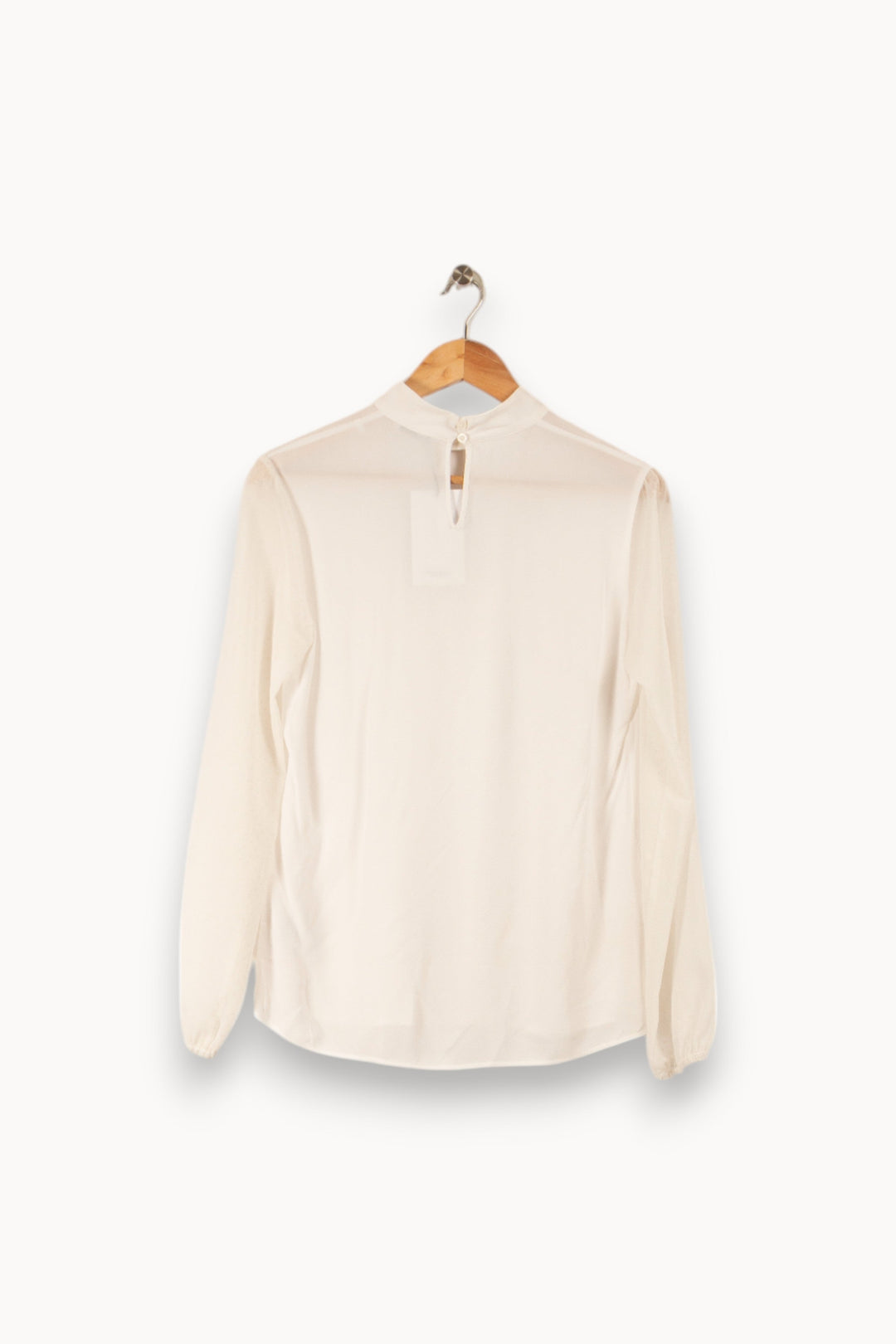 Blouse blanche - Taille S/36 de la marque IKKS | PARAD34091 - Vendu par Paradigme - Image 3