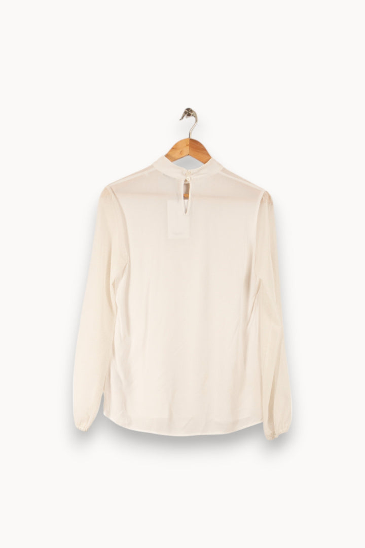 Blouse blanche - Taille S/36 de la marque IKKS | PARAD34091 - Vendu par Paradigme - Image 3