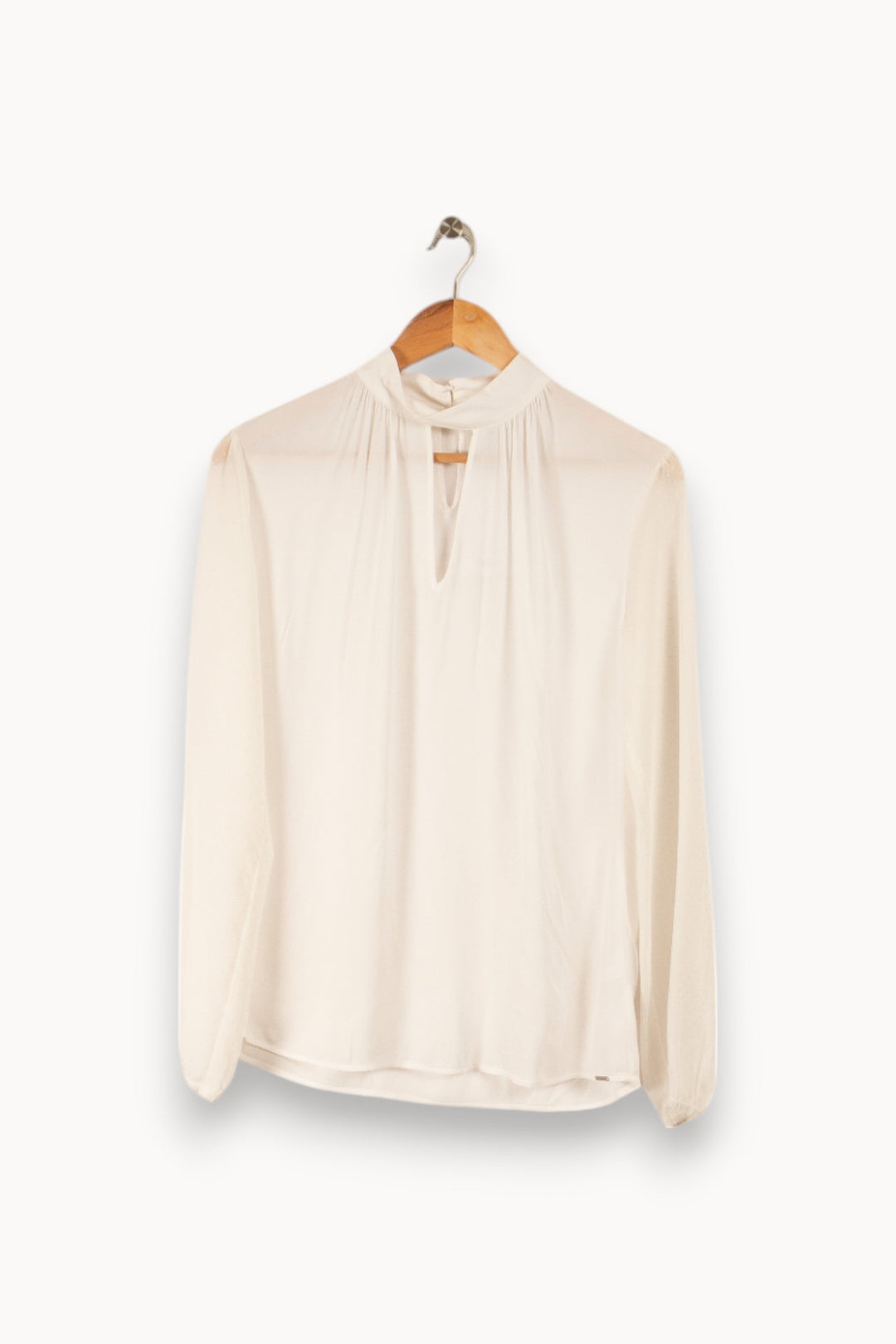 Blouse blanche - Taille S/36 de la marque IKKS | PARAD34091 - Vendu par Paradigme - Image 1