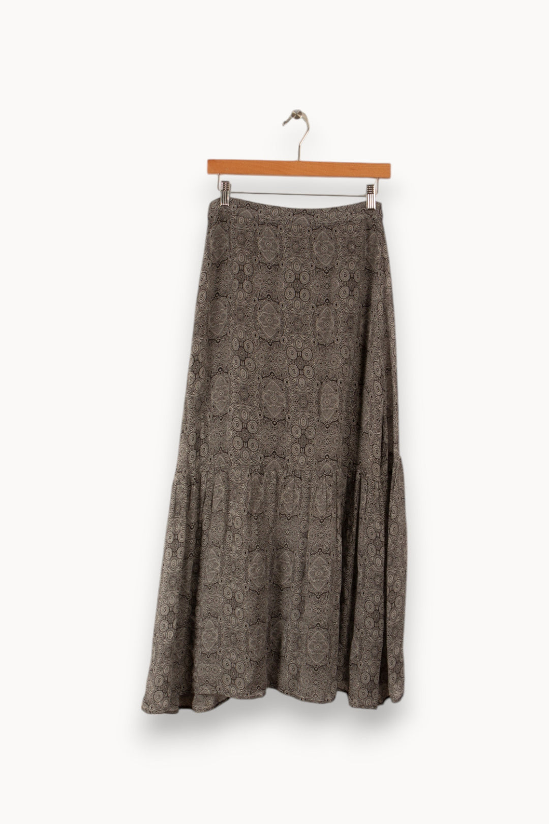 Jupe longue grise à motifs - Taille S/36 de la marque IKKS | PARAD34099 - Vendu par Paradigme - Image 3