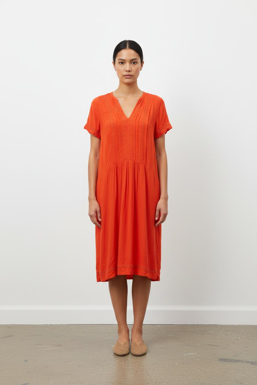 Robe orange - Taille S/36