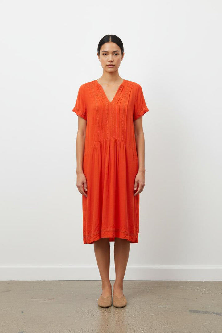 Robe orange - Taille S/36