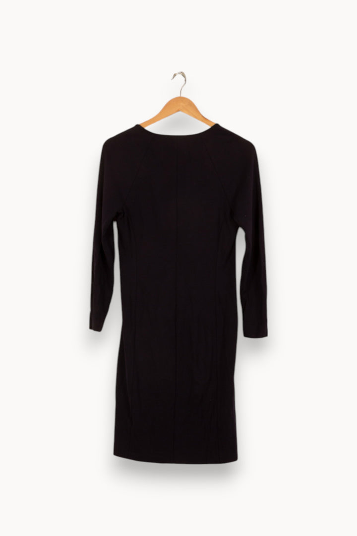 Robe Midi Noire - Taille S/36 de la marque Filippa K | PARAD34130 - Vendu par Paradigme - Image 4