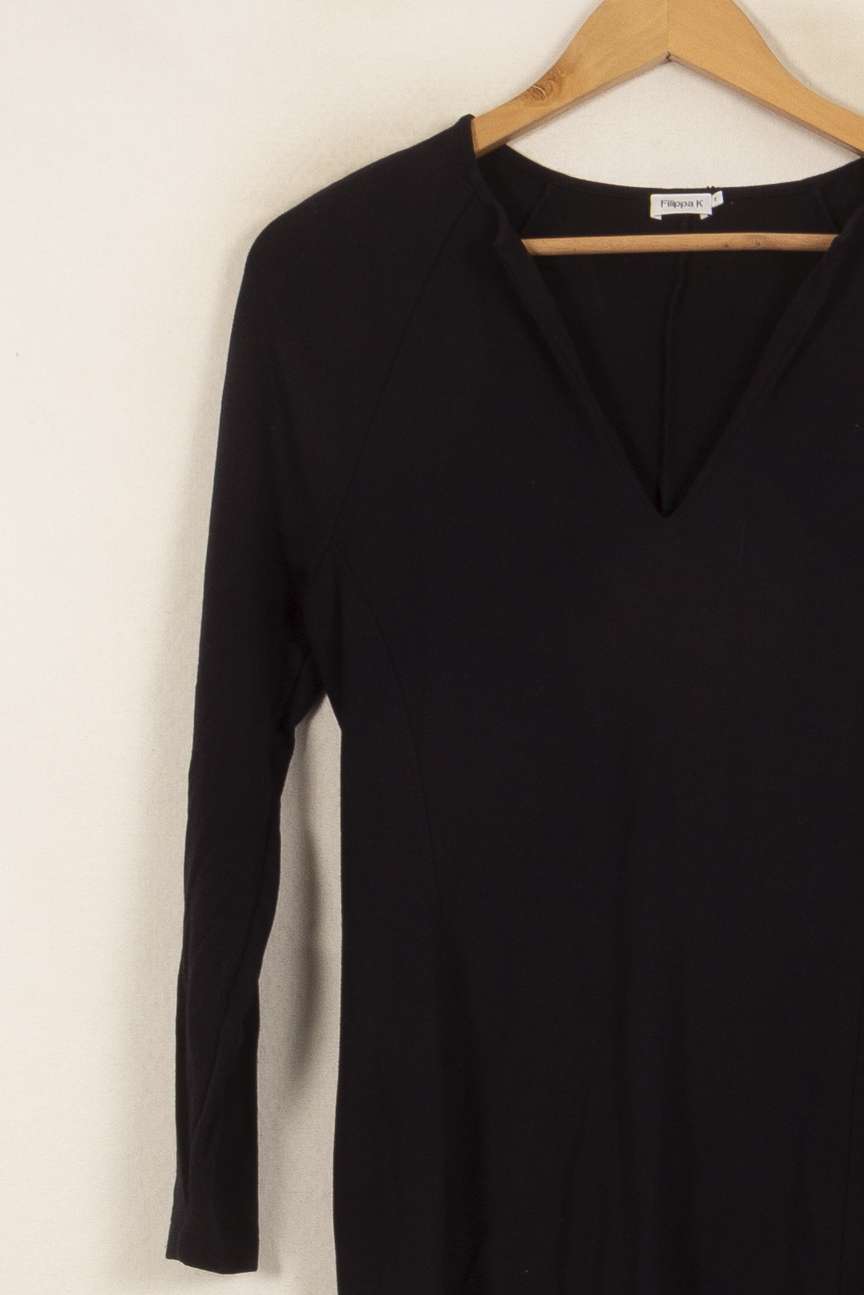 Robe Midi Noire - Taille S/36 de la marque Filippa K | PARAD34130 - Vendu par Paradigme - Image 3
