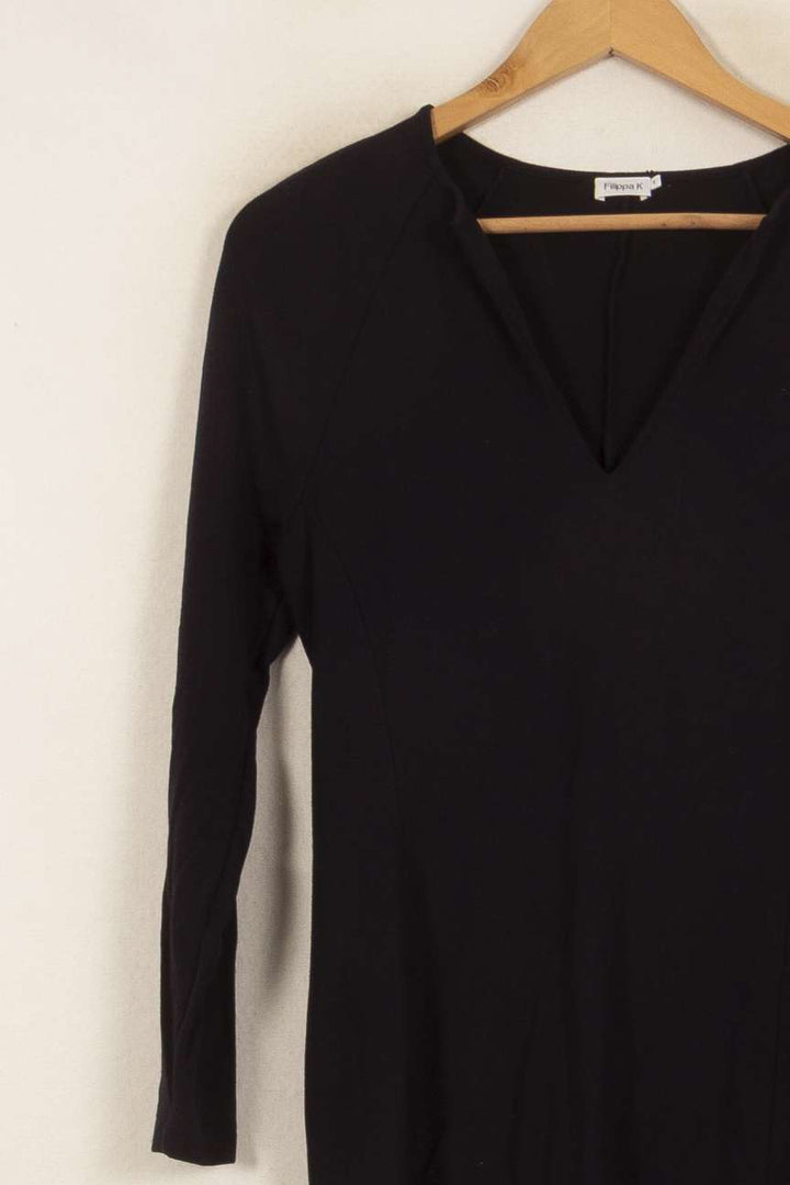 Robe Midi Noire - Taille S/36 de la marque Filippa K | PARAD34130 - Vendu par Paradigme - Image 3
