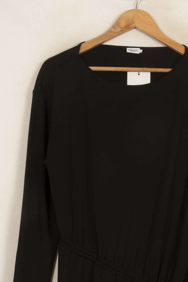 Robe Midi Noire - Taille M/38 de la marque Filippa K | PARAD34131 - Vendu par Paradigme - Image 3