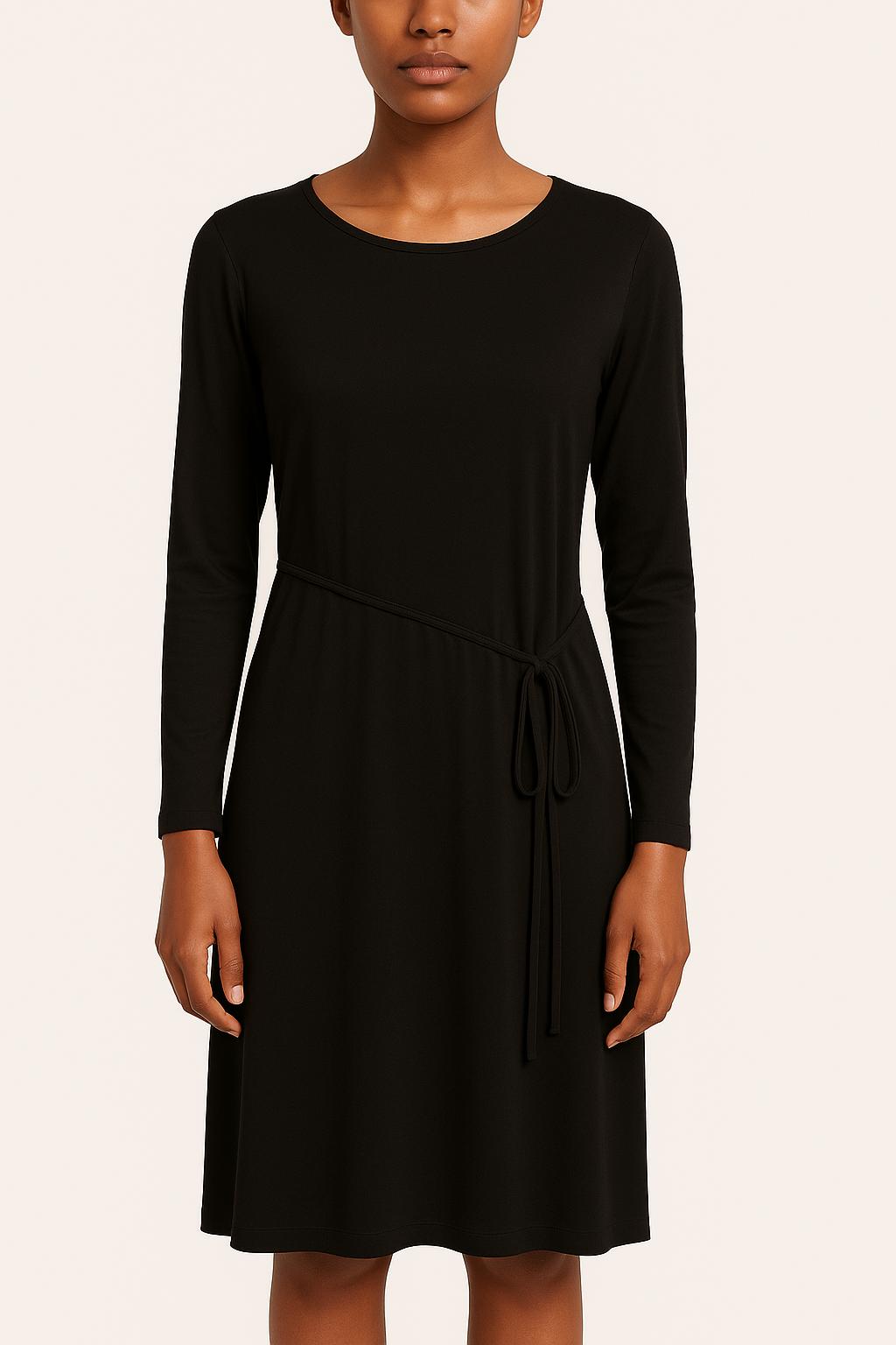 Robe Midi Noire - Taille M/38 de la marque Filippa K | PARAD34131 - Vendu par Paradigme - Image 1