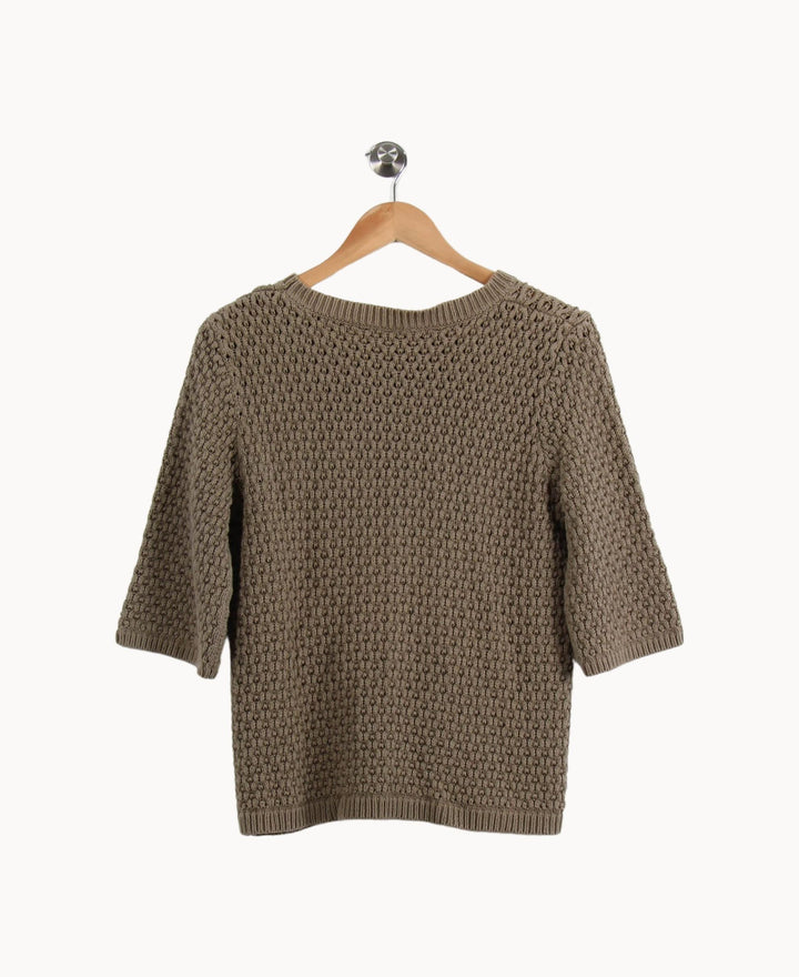 Pull Marron - Taille L/40 de la marque Filippa K | PARAD34145 - Vendu par Paradigme - Image 4