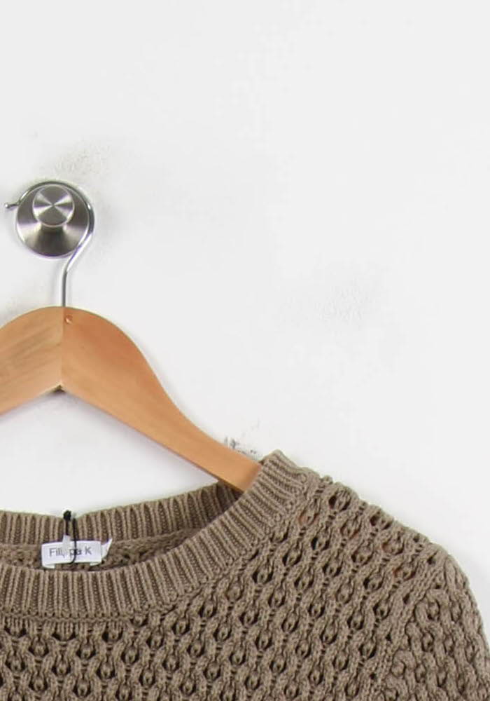 Pull Marron - Taille L/40 de la marque Filippa K | PARAD34145 - Vendu par Paradigme - Image 3