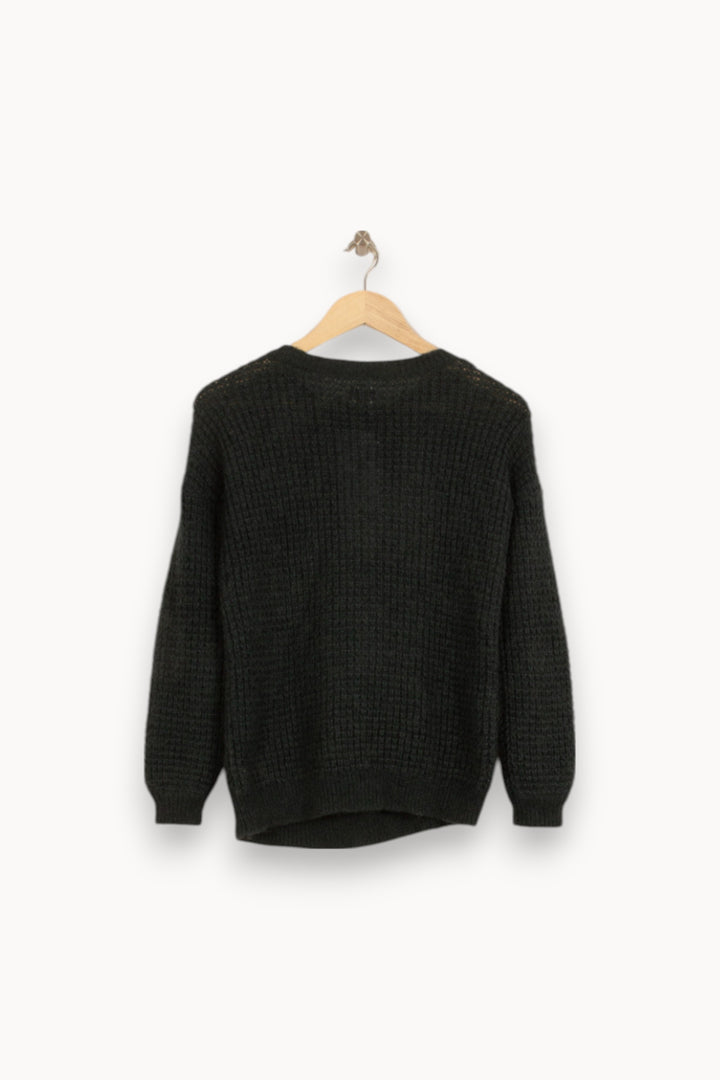 Pull Vert - Taille XS/34 de la marque Des petits hauts | PARAD34150 - Vendu par Paradigme - Image 4