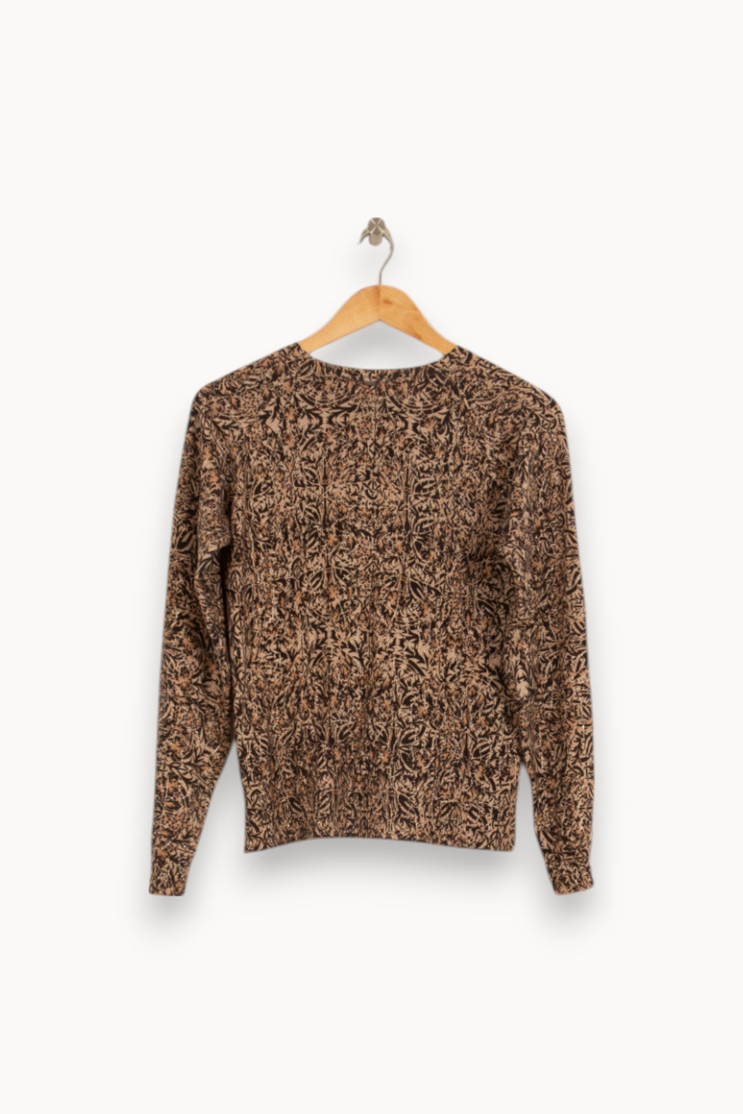 Pull Beige et Noir - Taille XS/34 de la marque IKKS | PARAD34153 - Vendu par Paradigme - Image 4