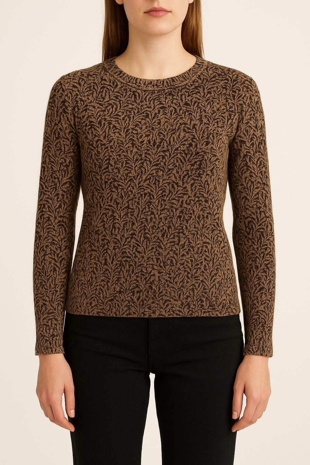 Pull Beige et Noir - Taille XS/34 de la marque IKKS | PARAD34153 - Vendu par Paradigme - Image 1