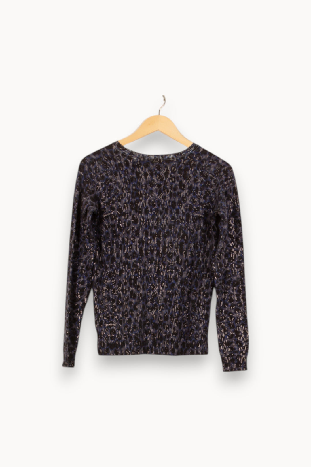 Pull Bleu et Noir - Taille XS/34 de la marque IKKS | PARAD34154 - Vendu par Paradigme - Image 4