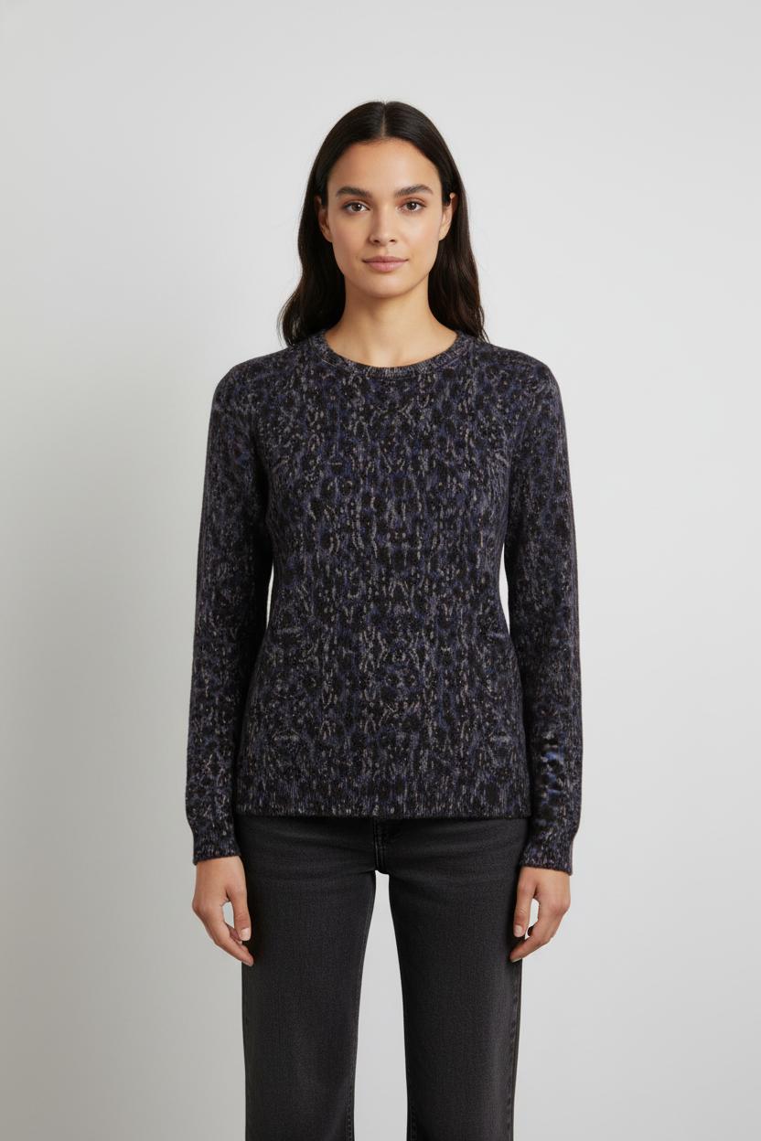 Pull Bleu et Noir - Taille XS/34